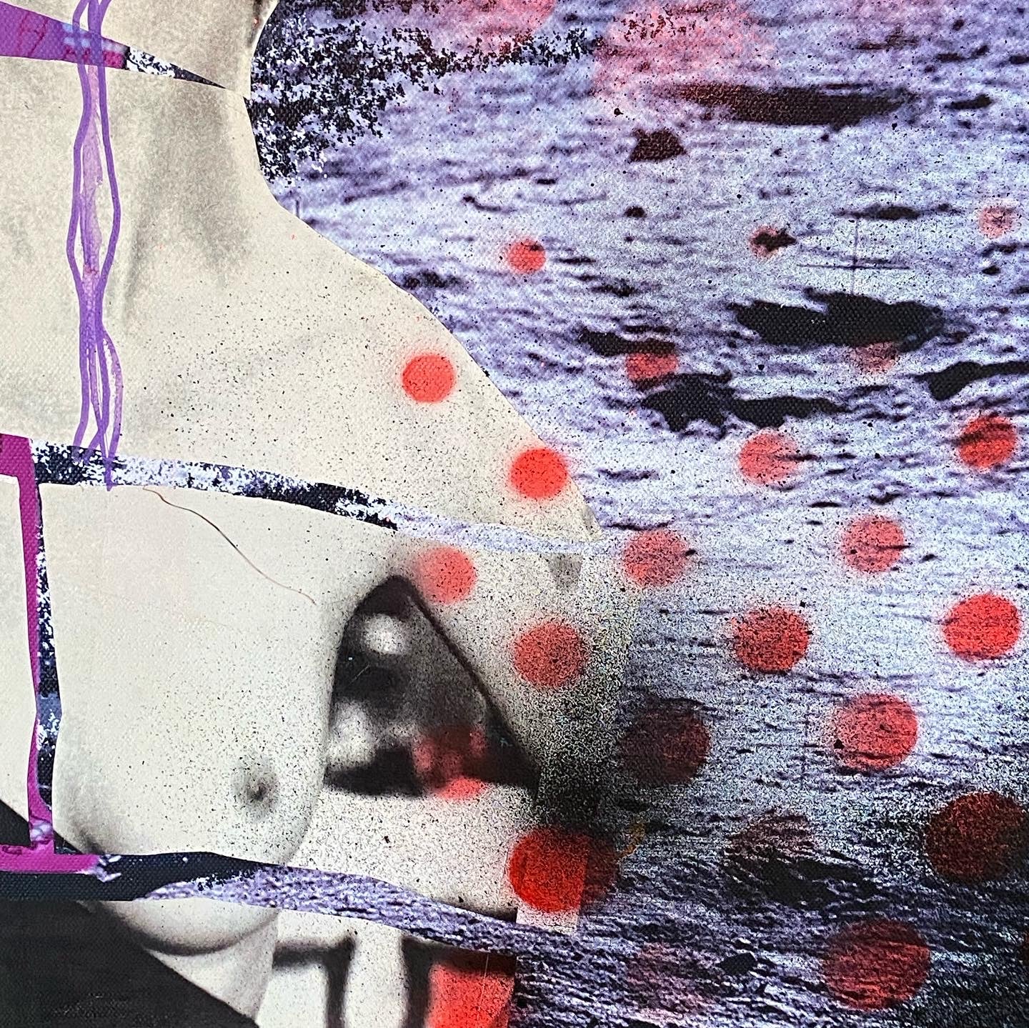 Sanity — Mixed media on canvas by Papayon