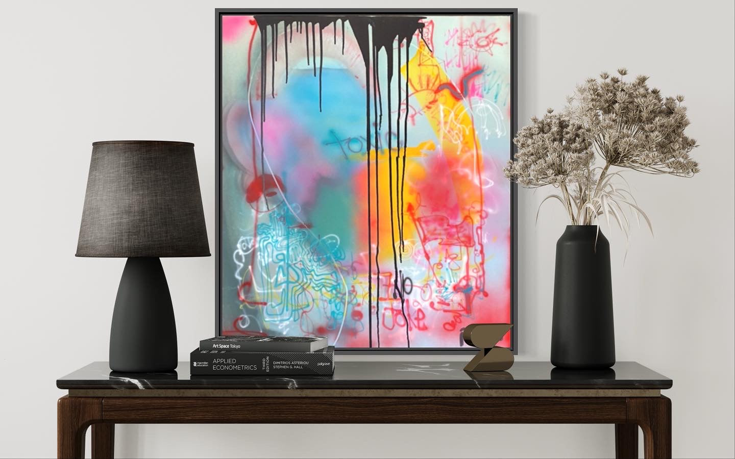 Toxic — Mixed media on canvas by Papayon