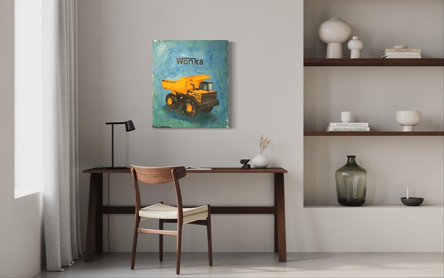 Tonka Wonka — Oil on canvas by Papayon