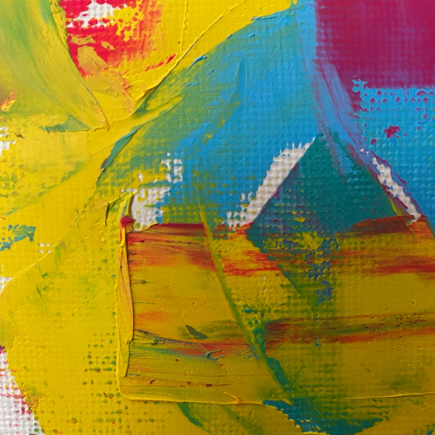 Incoherent personality — Oil on paper by Papayon
