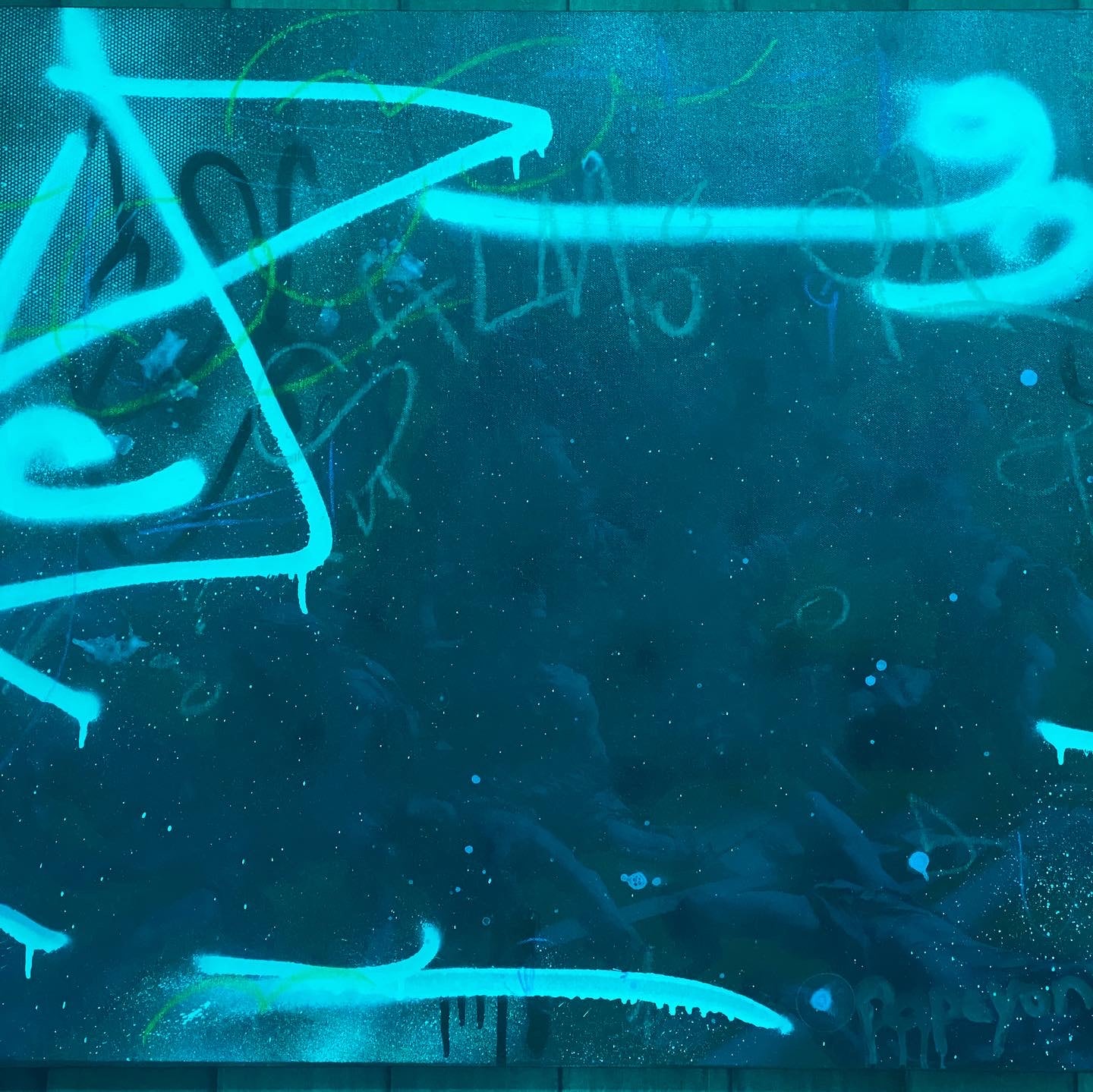 salm91 — Mixed media on canvas by Papayon
