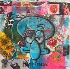 Happiness Canvas